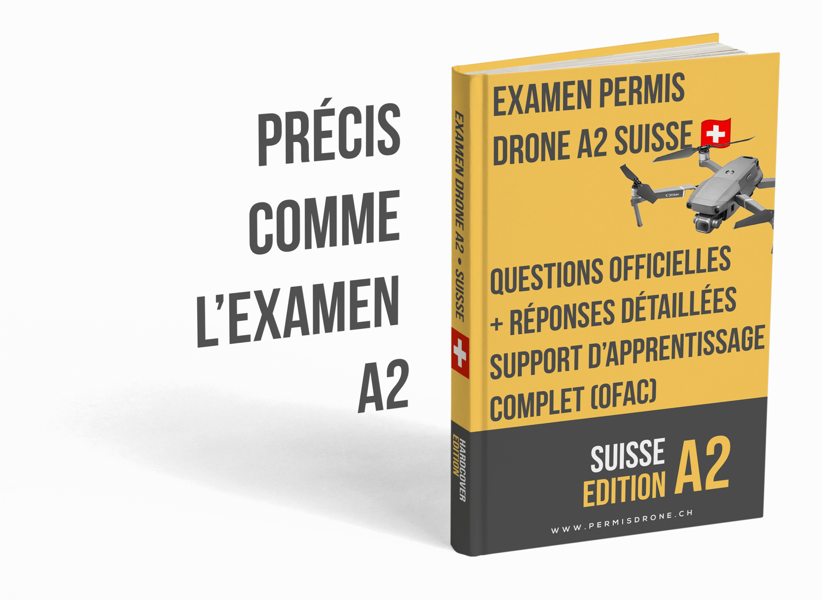 Examen Permis Drone A2 Suisse – Préparation complète avec questions officielles, réponses détaillées et support d’apprentissage (OFAC) - Image 3